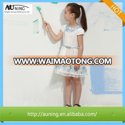 Hot sale beautiful kids cotton frocks design