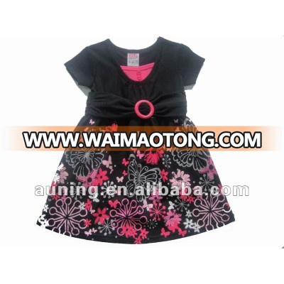 girls dress with waistband